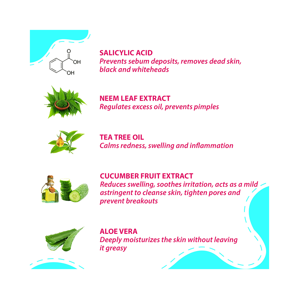 Super Smelly Good Bye Acne Face Wash (100gm) and Super Acne Cream (50gm) - Image 2