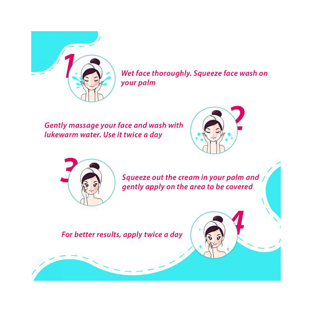 Super Smelly Good Bye Acne Face Wash (100gm) and Super Acne Cream (50gm) - Image 3