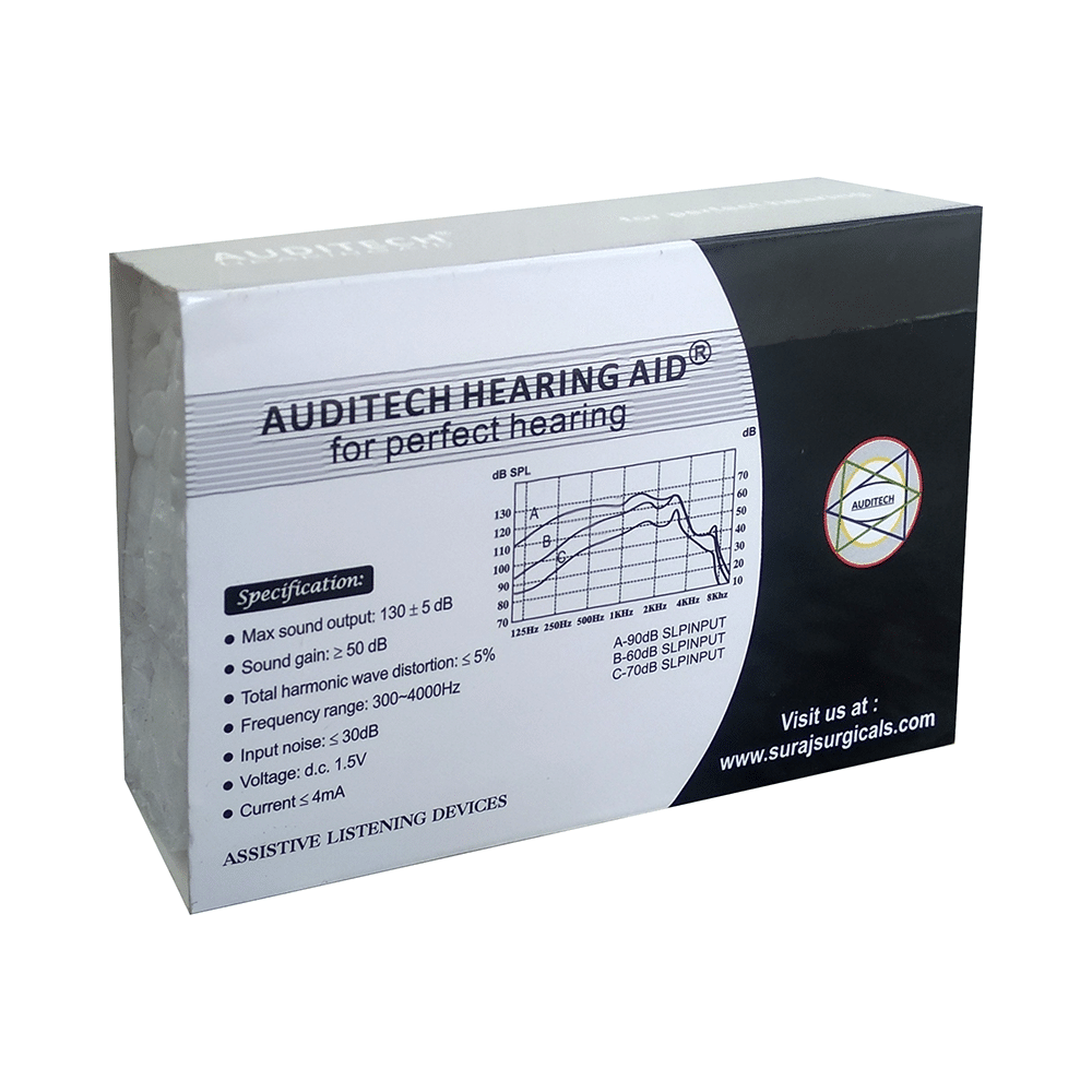 Auditech Pocket Style In The Ear Wired Hearing Aid - Image 2