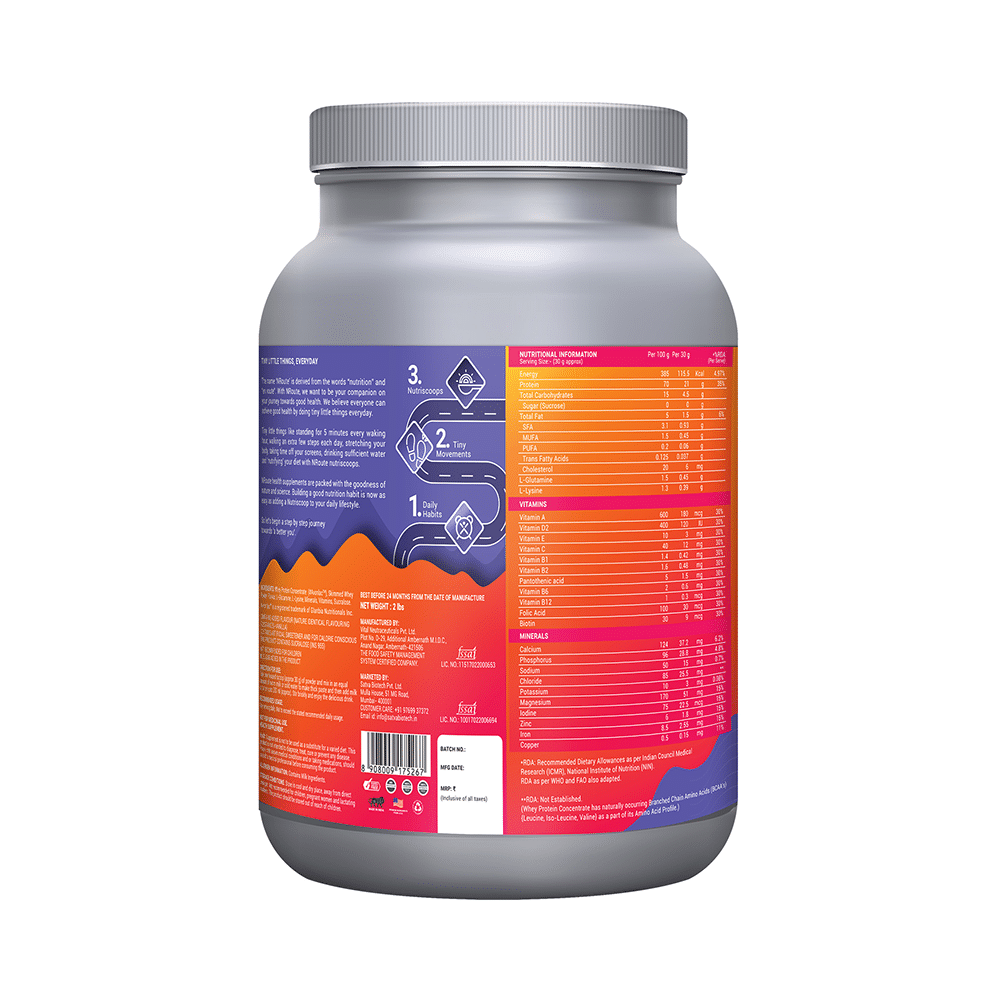 Nroute Daily Whey Protein Powder Vanilla - Image 2