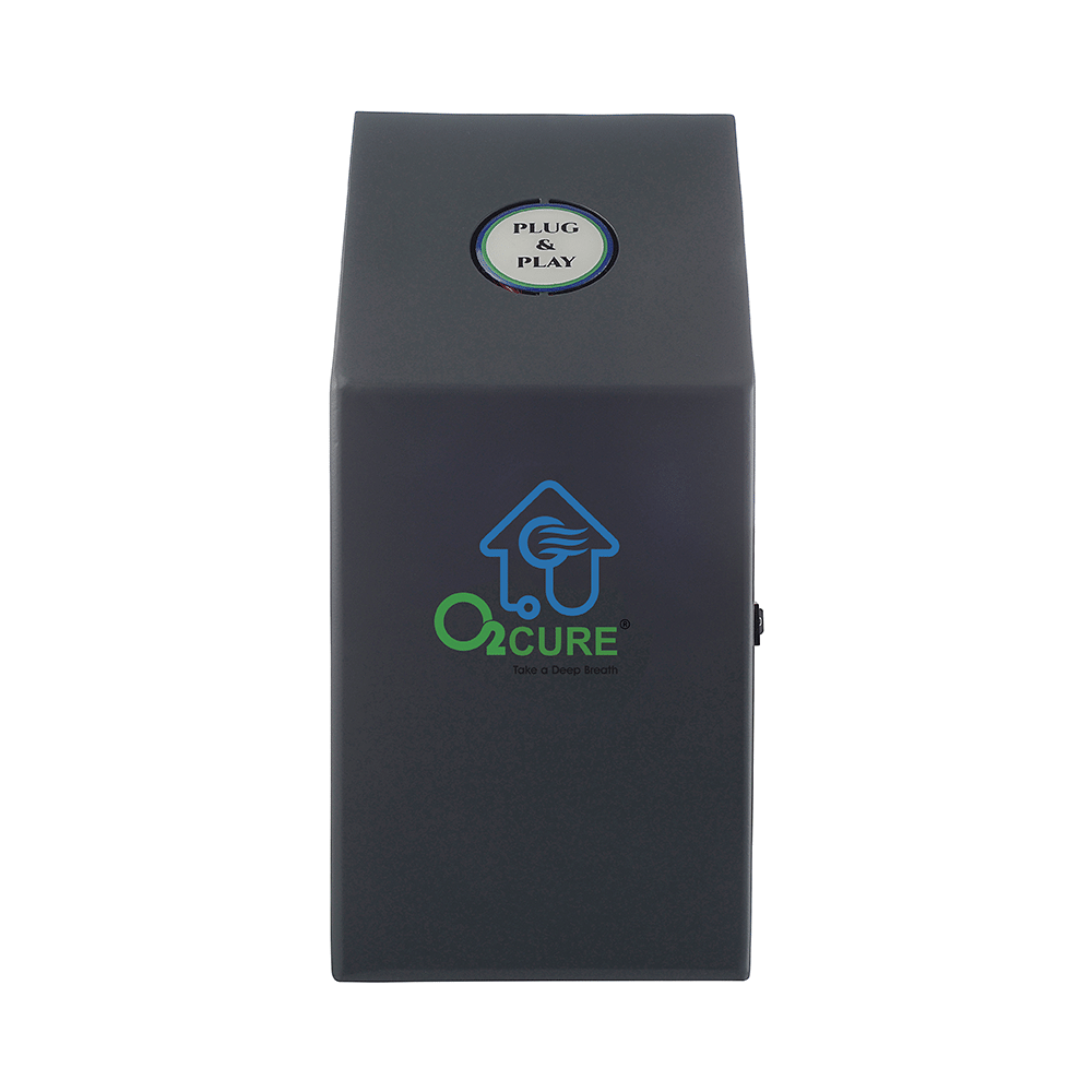 O2 Cure Plug & Play Air Purifier with PHI-Cell Technology Grey - Image 4