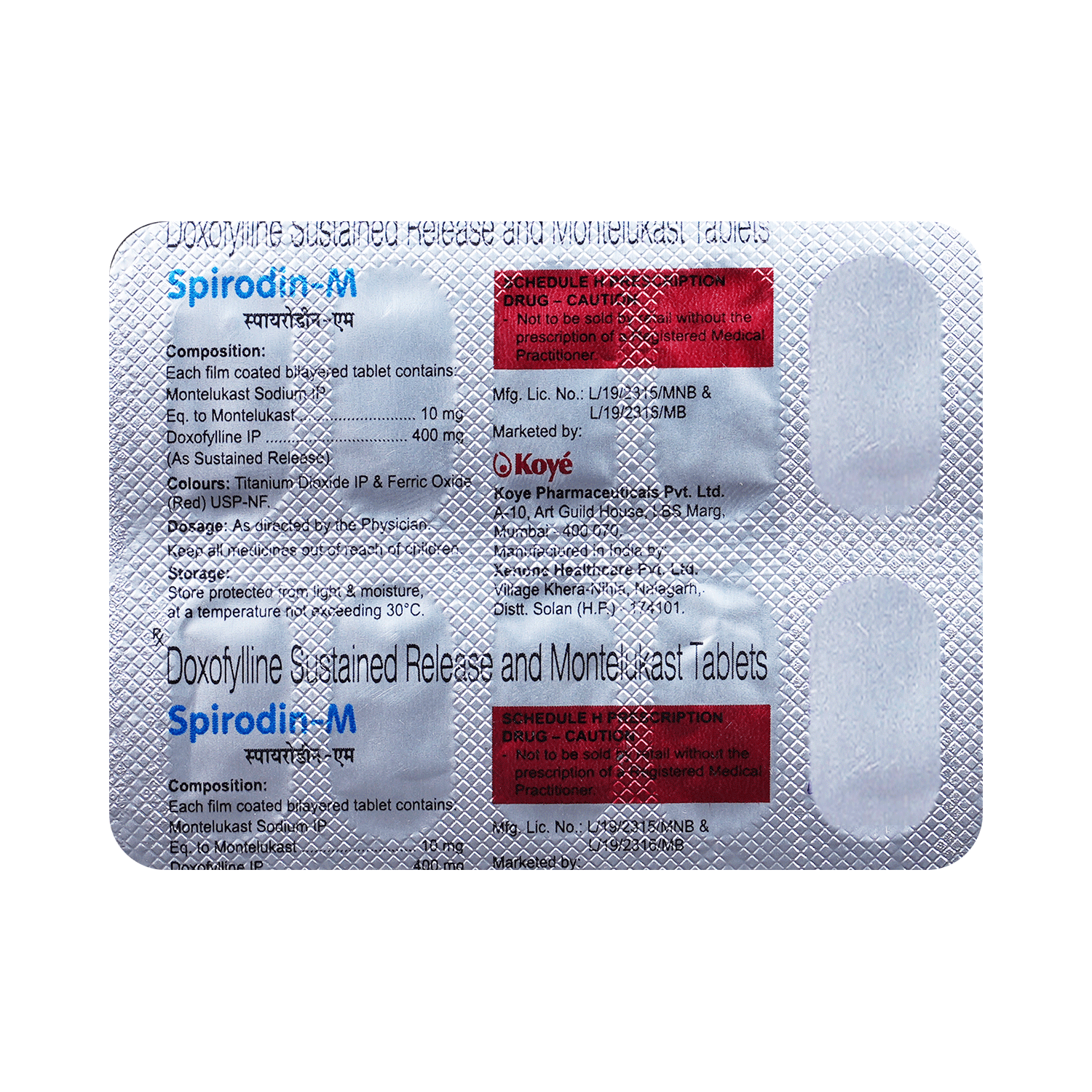 Spirodin-M Tablet SR - Image 5
