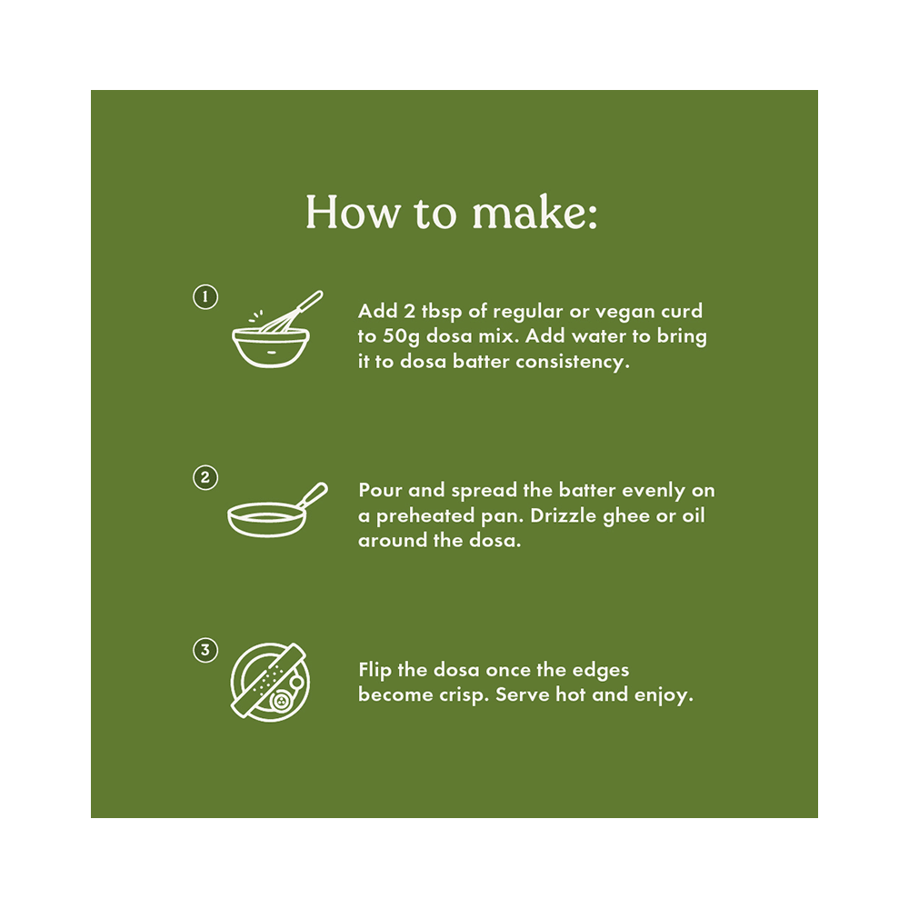 Cosmix Superfood Dosa Mix  Green Goodness - Image 5