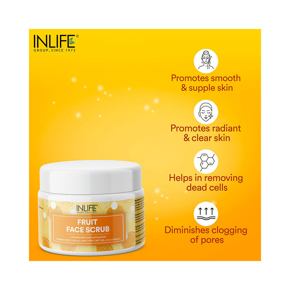 Inlife Fruit Face Scrub - Image 4
