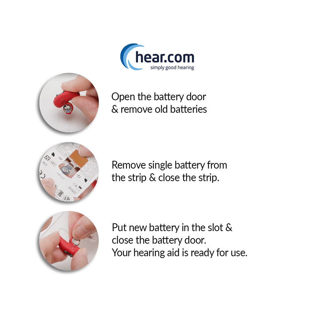 Signia Size 10 Hearing Aid Battery Size 10(6 Each) - Image 2
