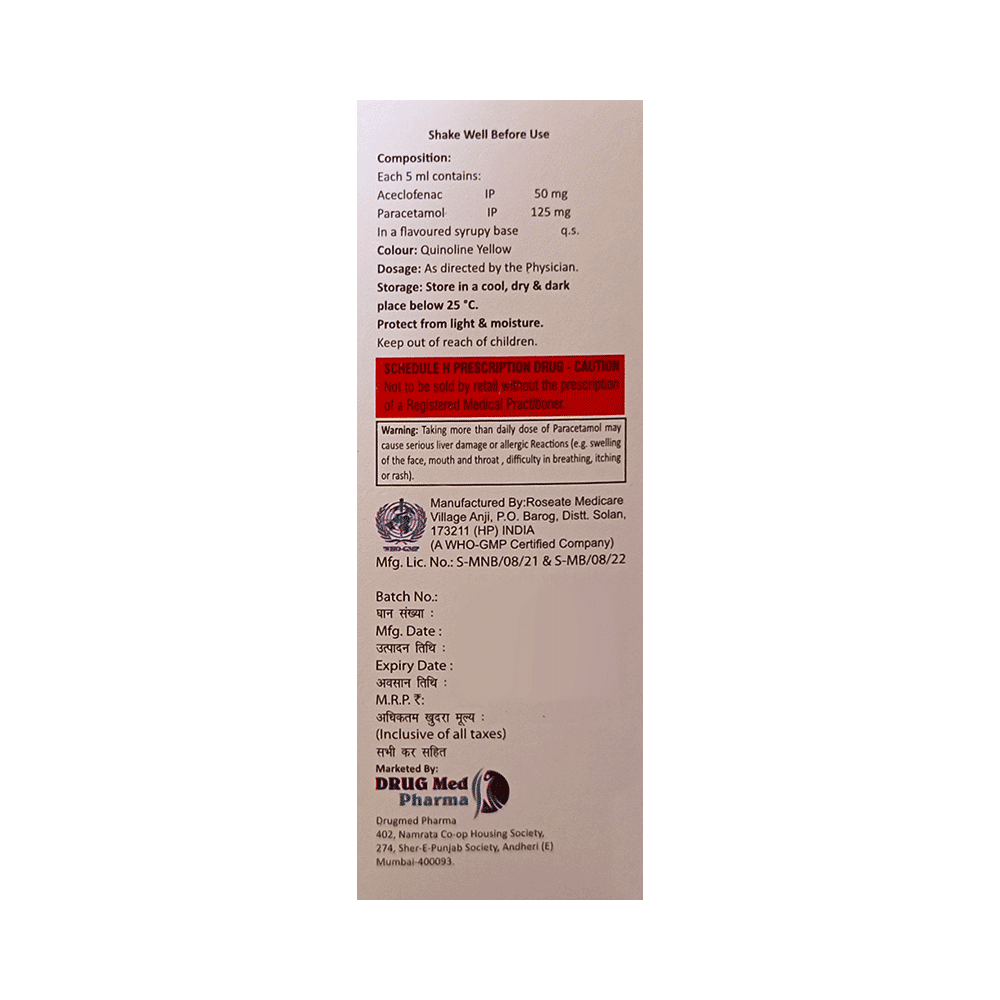 Drugace-P Oral Suspension - Image 2