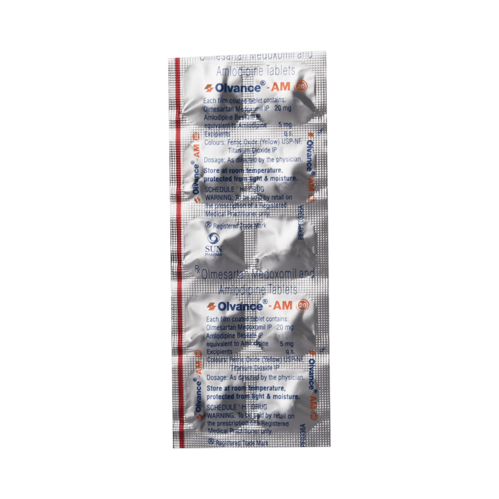 Olvance-AM 20 Tablet - Image 4
