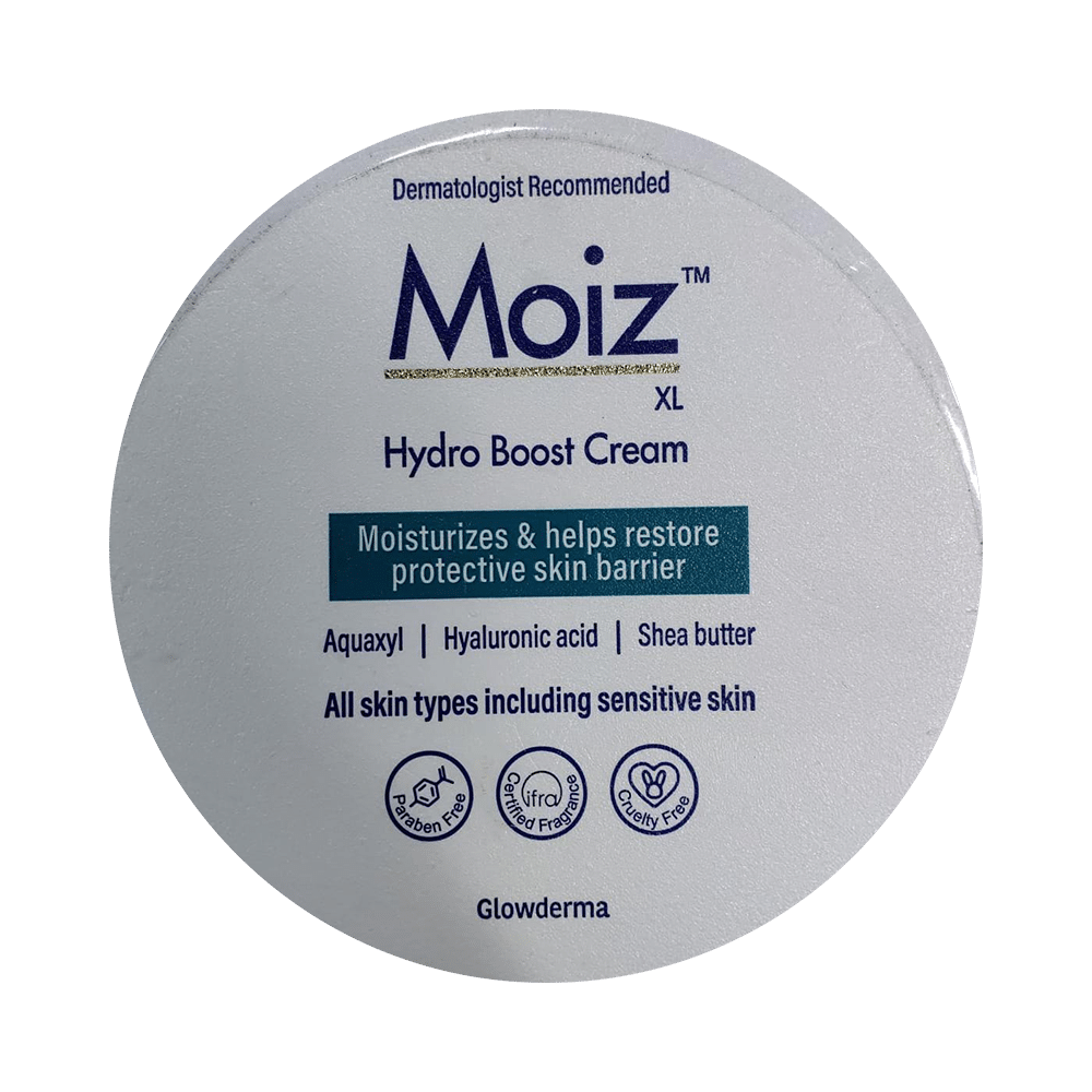 Moiz XL Hydro Boost Cream |  For All Skin Types Including Sensitive Skin | Paraben-Free