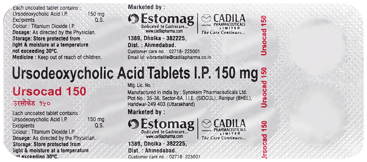 Ursocad 150 Tablet - Image 3