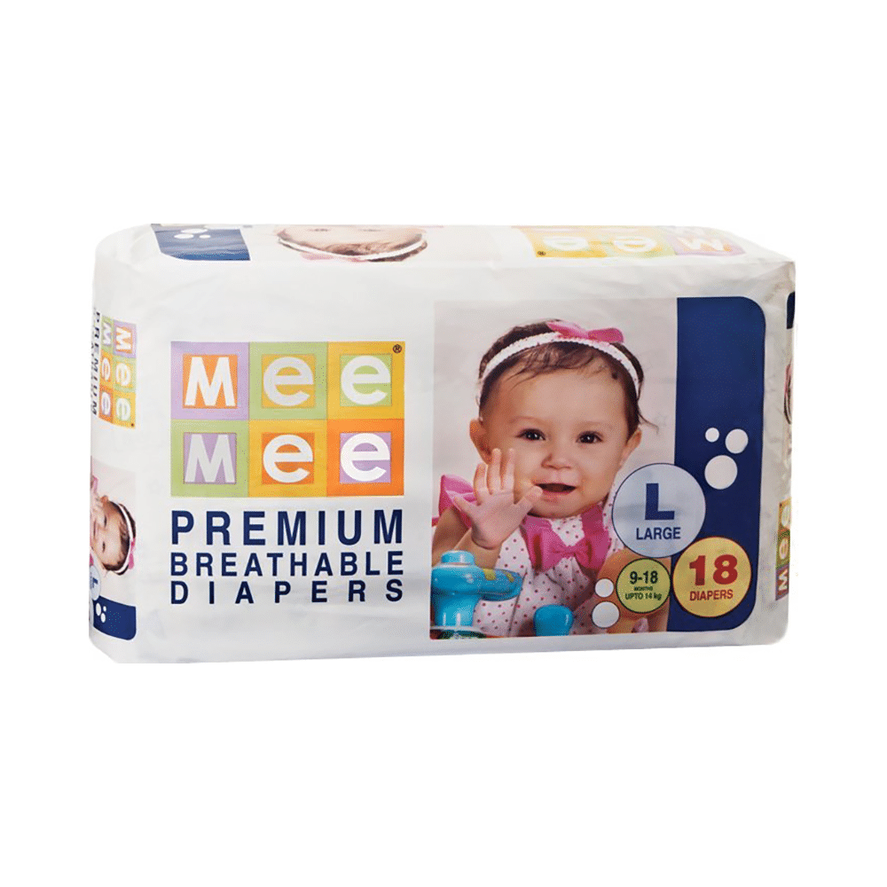 Mee Mee Premium Breathable Diaper Large - Image 1
