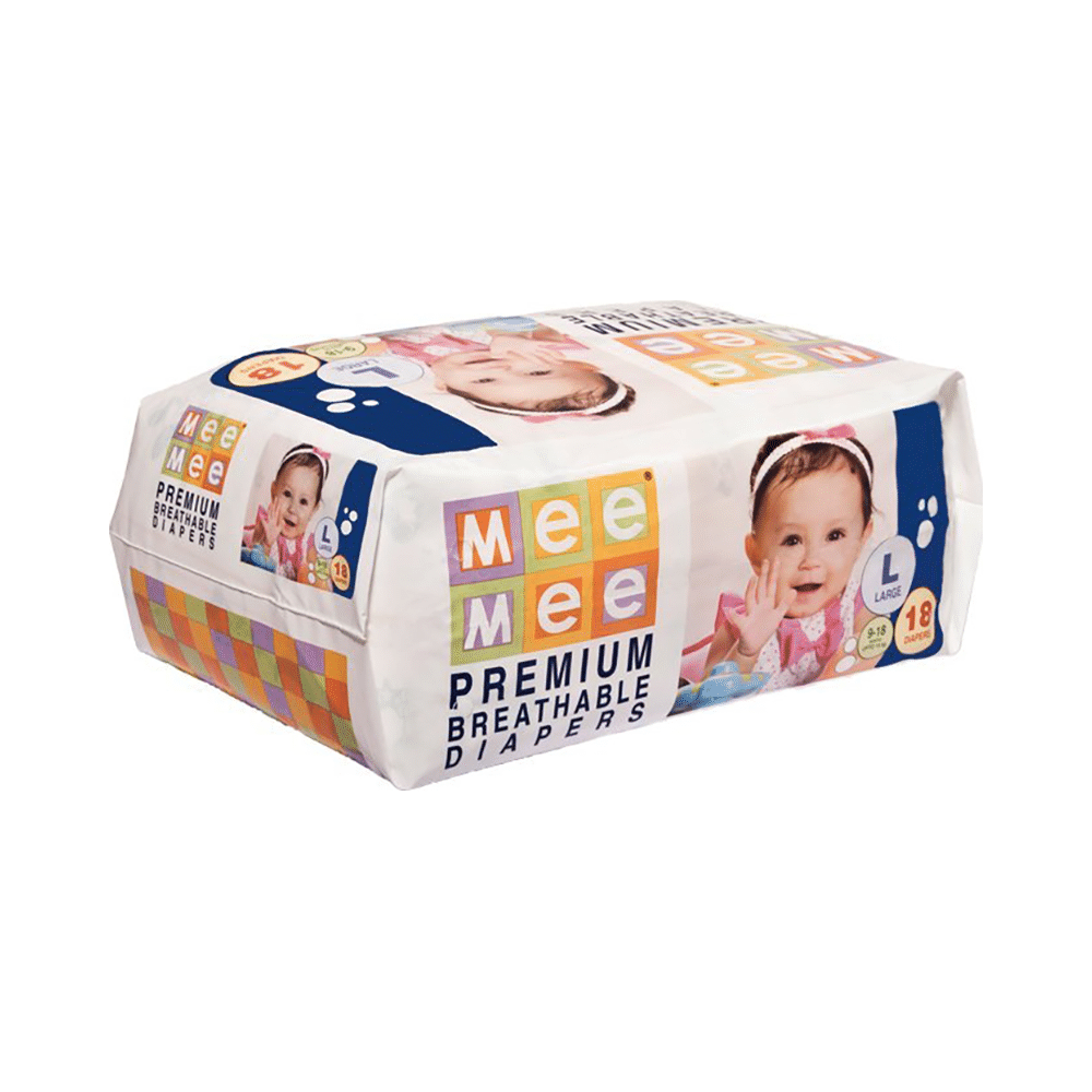 Mee Mee Premium Breathable Diaper Large - Image 4