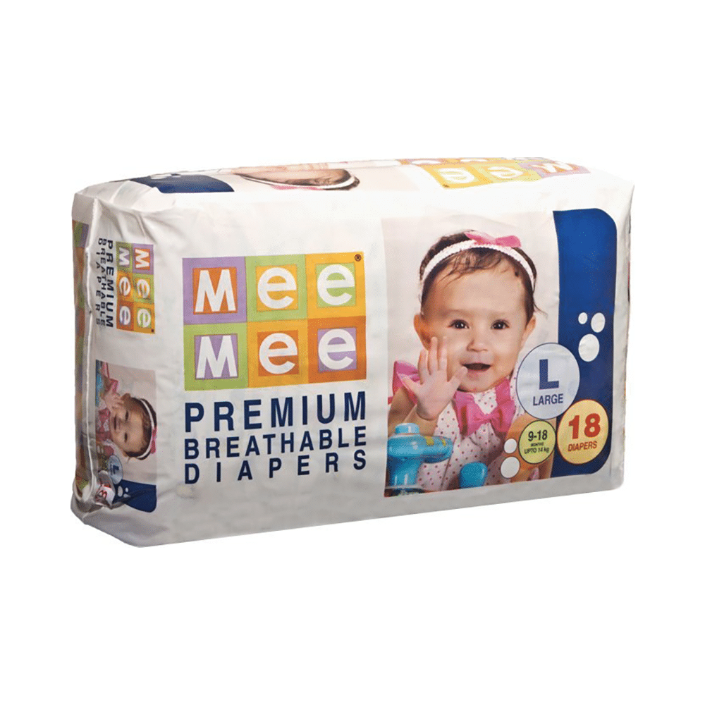 Mee Mee Premium Breathable Diaper Large - Image 2