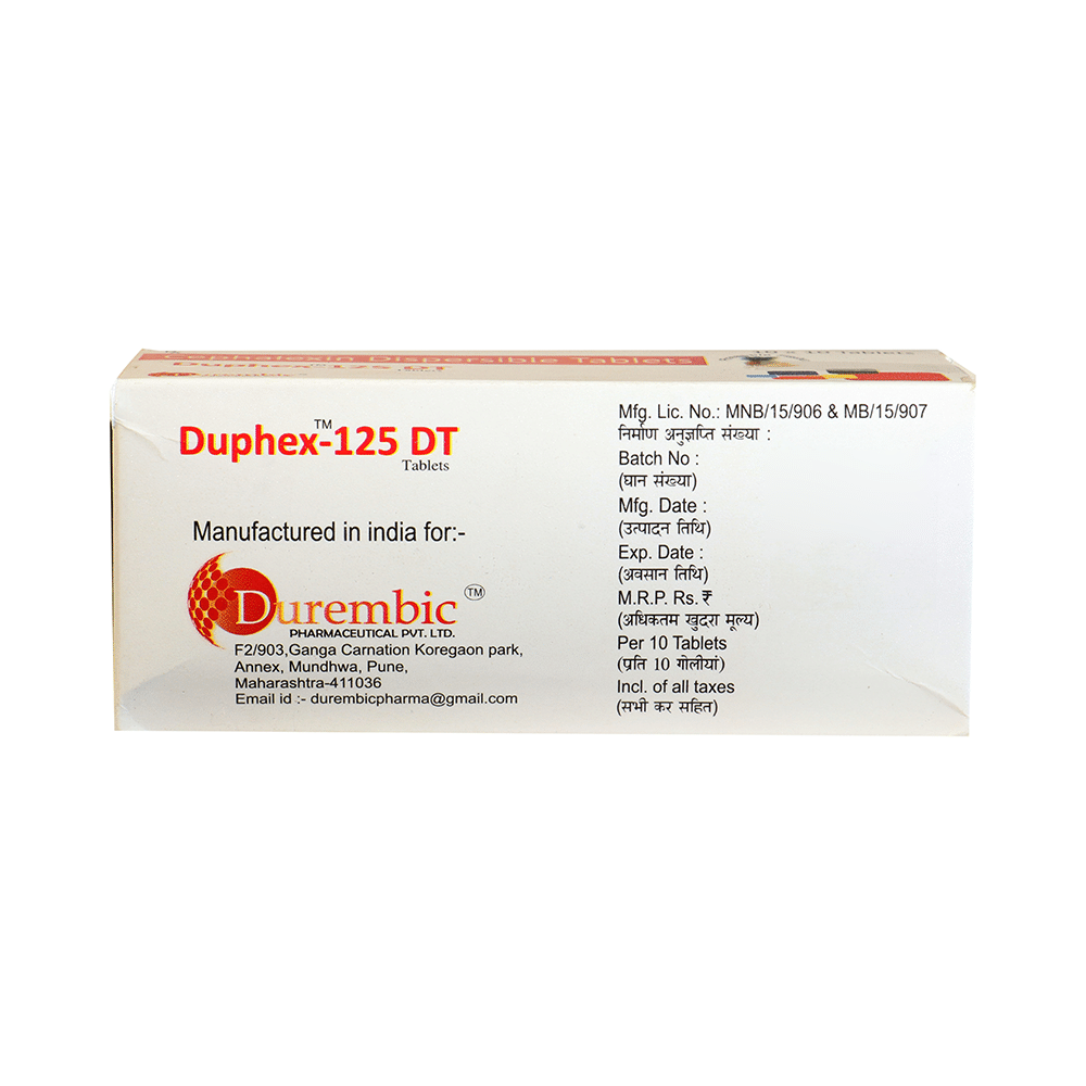 Duphex 125 DT Tablet Pineapple - Image 3