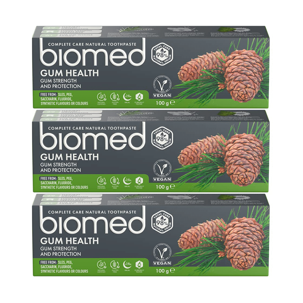Biomed Complete Care Natural Toothpaste (100gm Each) Gum Health - Image 1