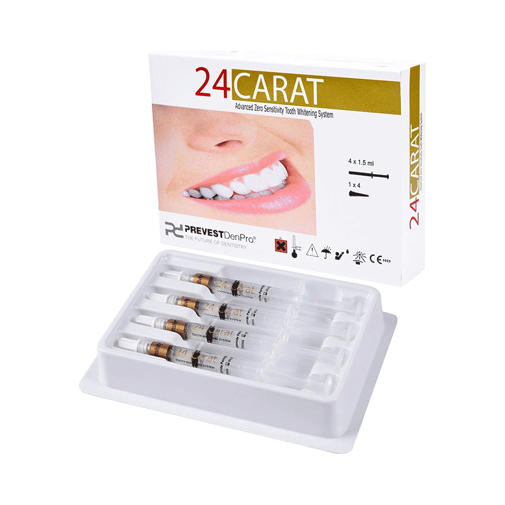Prevest DenPro 24 Carat 35% Advanced Zero Sensitivity Tooth Whitening System (1.5ml) - Image 3