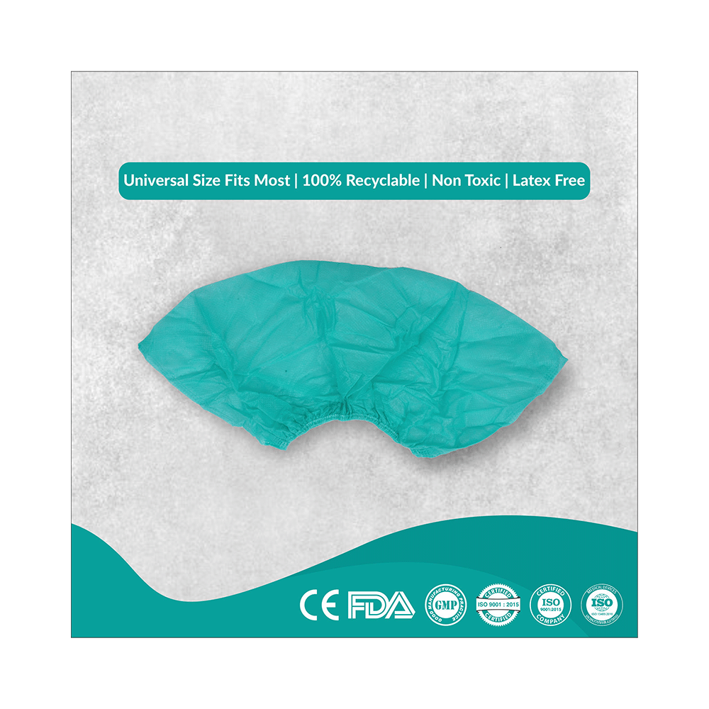 NMPL Hygiene Care Premium Disposable Shoe Cover Green - Image 6