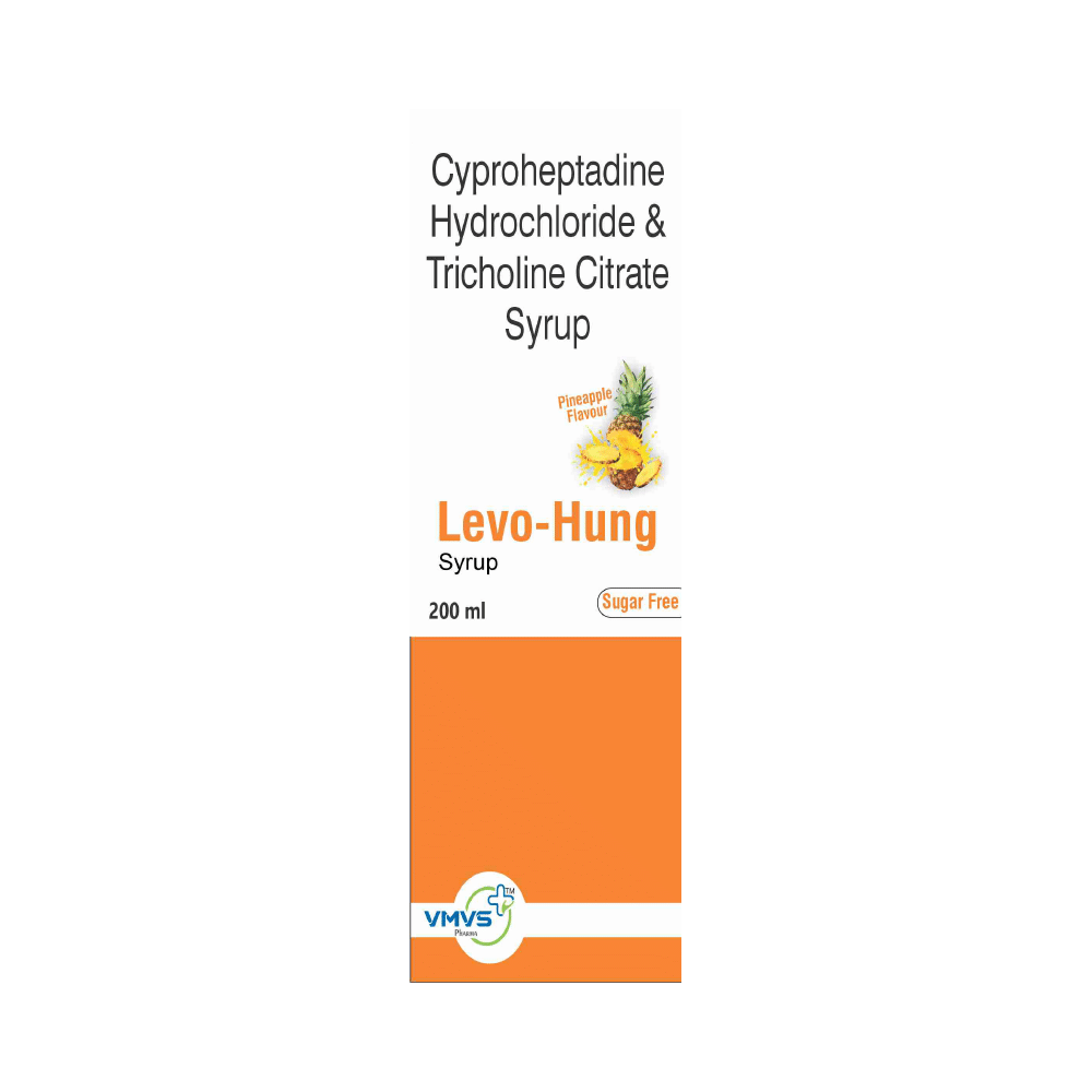 Levo-Hung Syrup Pineapple Sugar Free - Image 1
