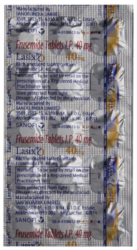 Lasix 40mg Tablet - Image 1