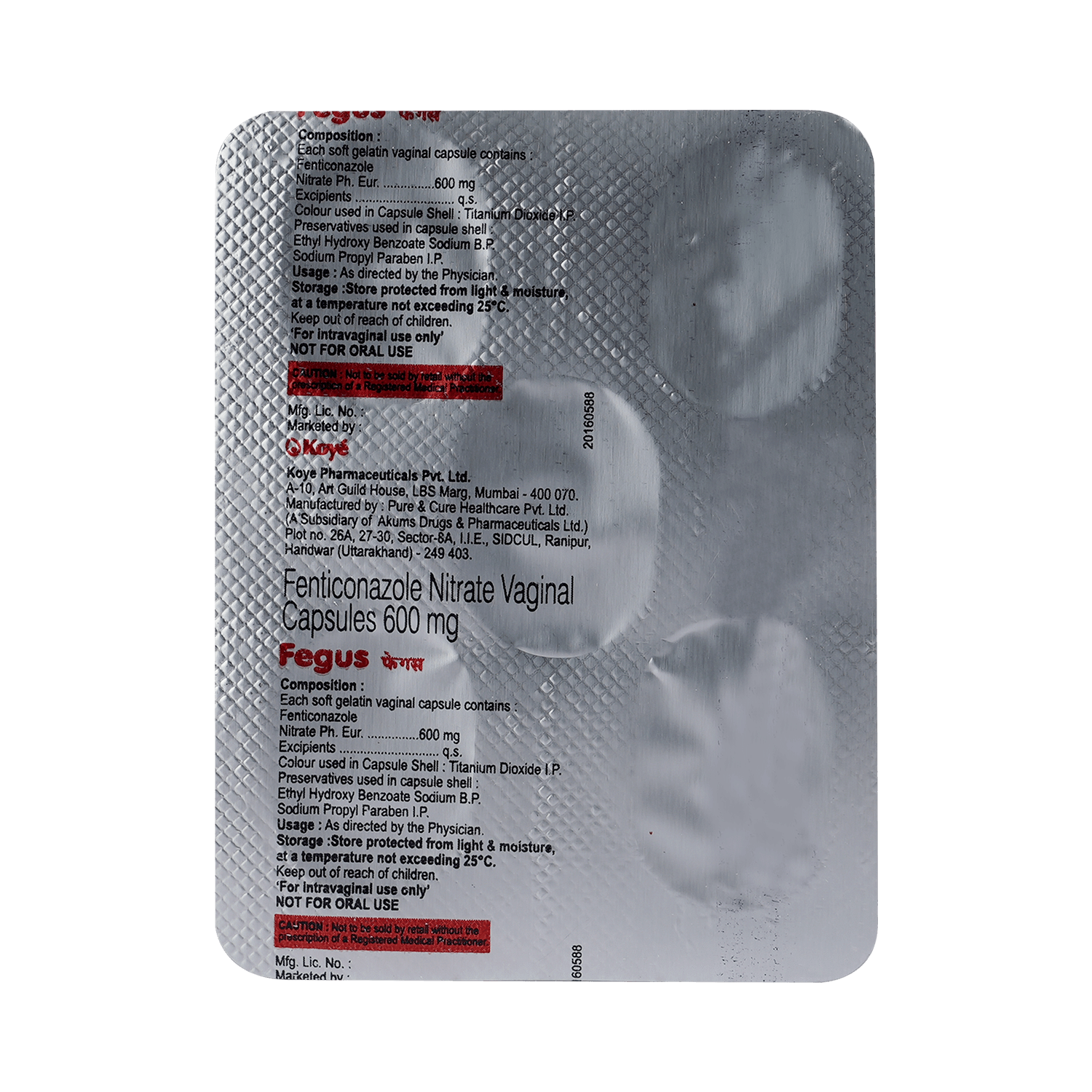 Fegus Vaginal Capsule - Image 5