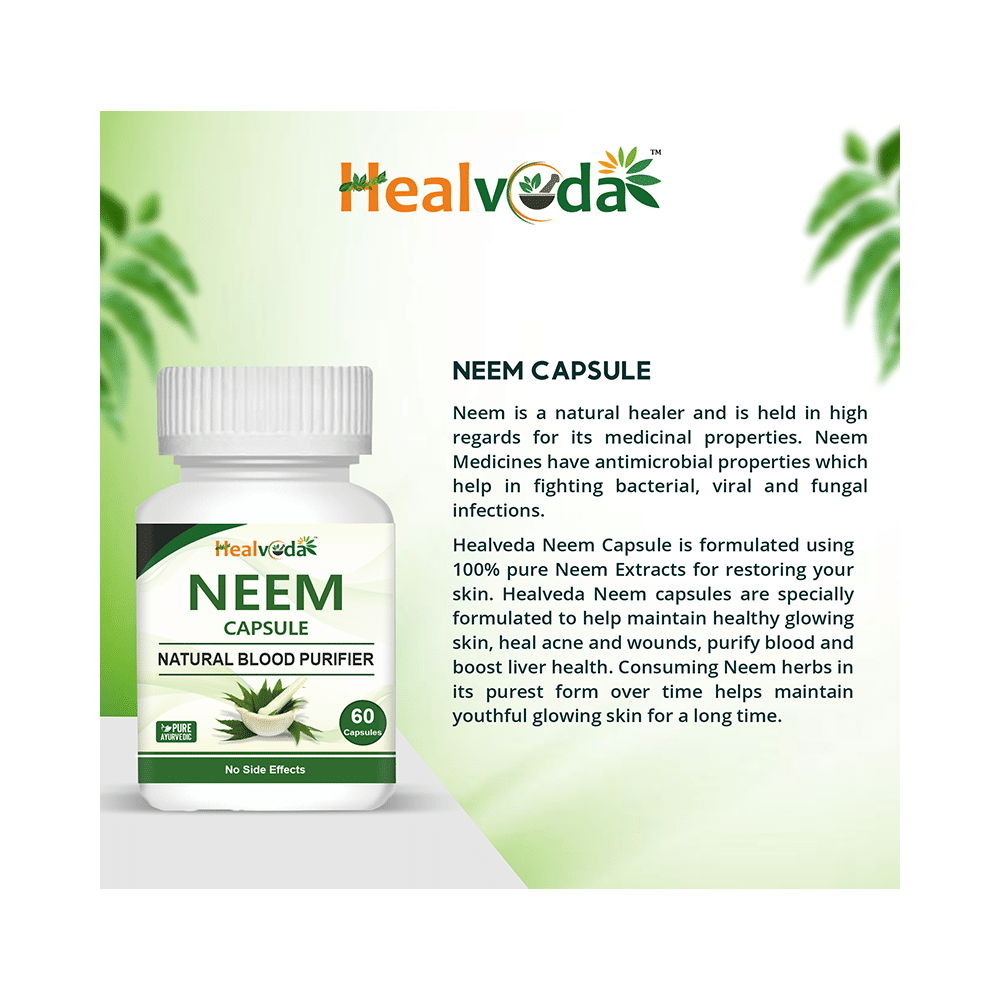 Healveda Neem Capsule - Image 3