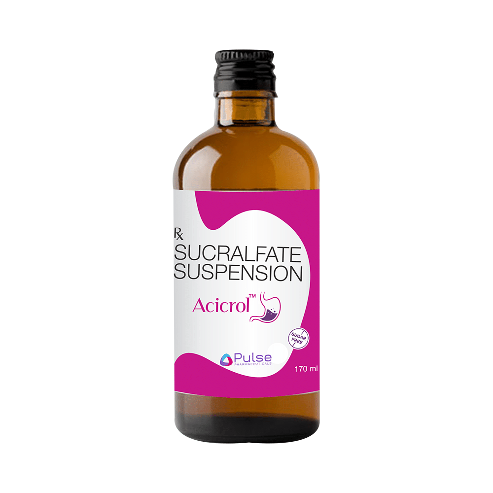 Acicrol Oral Suspension Sugar Free