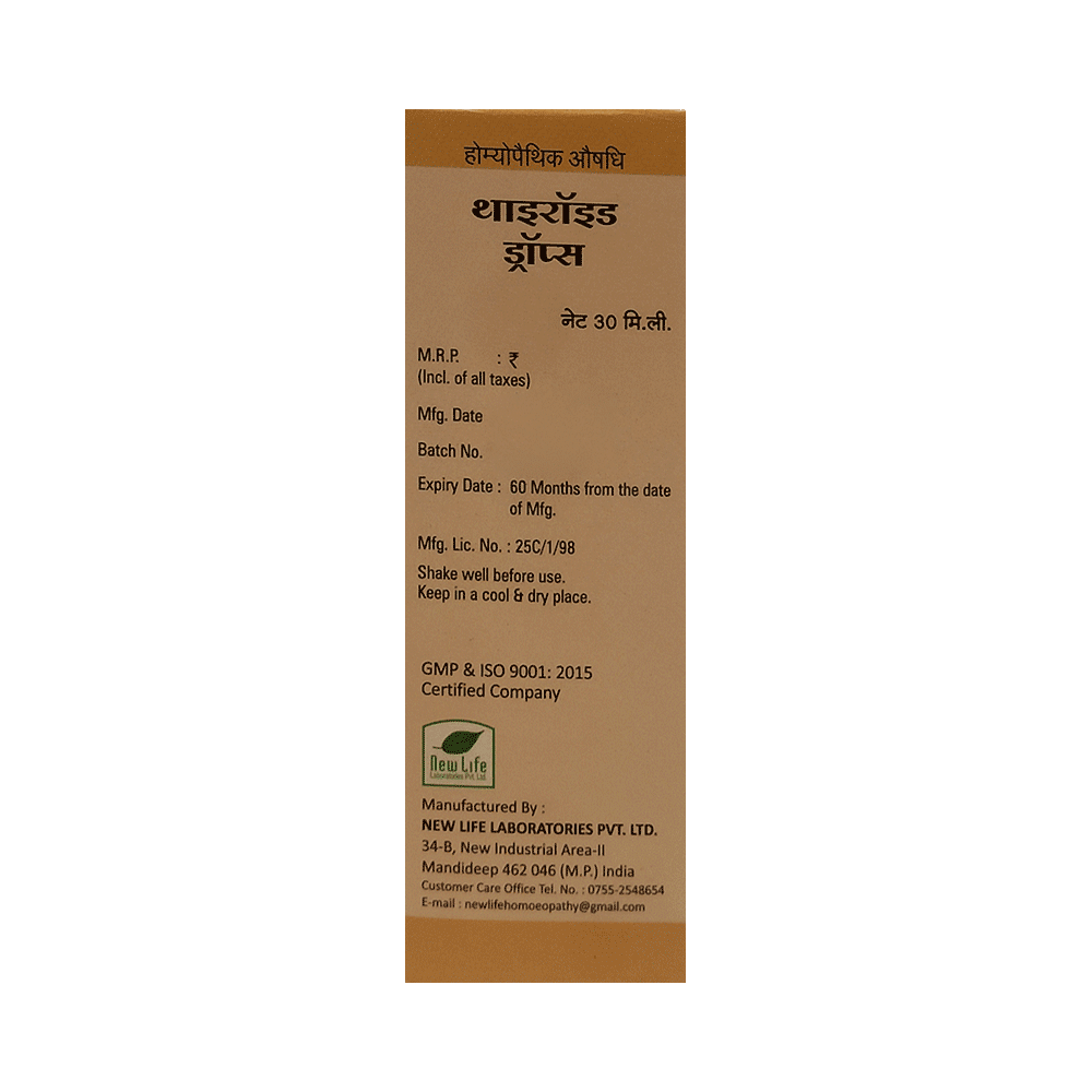 New Life NL-30 Thyroid Drop - Image 2