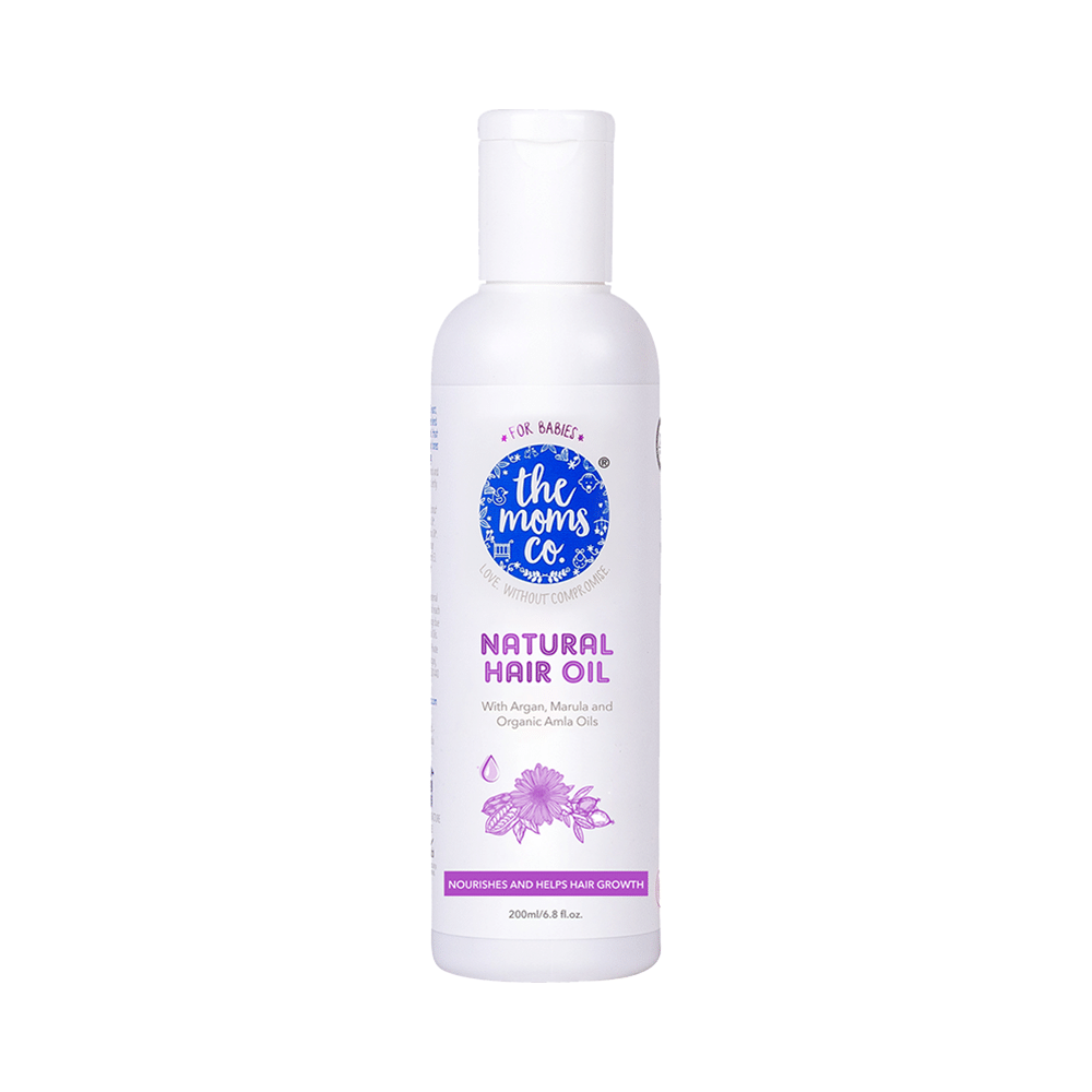 The Moms Co. Natural Baby Hair Oil - Image 1