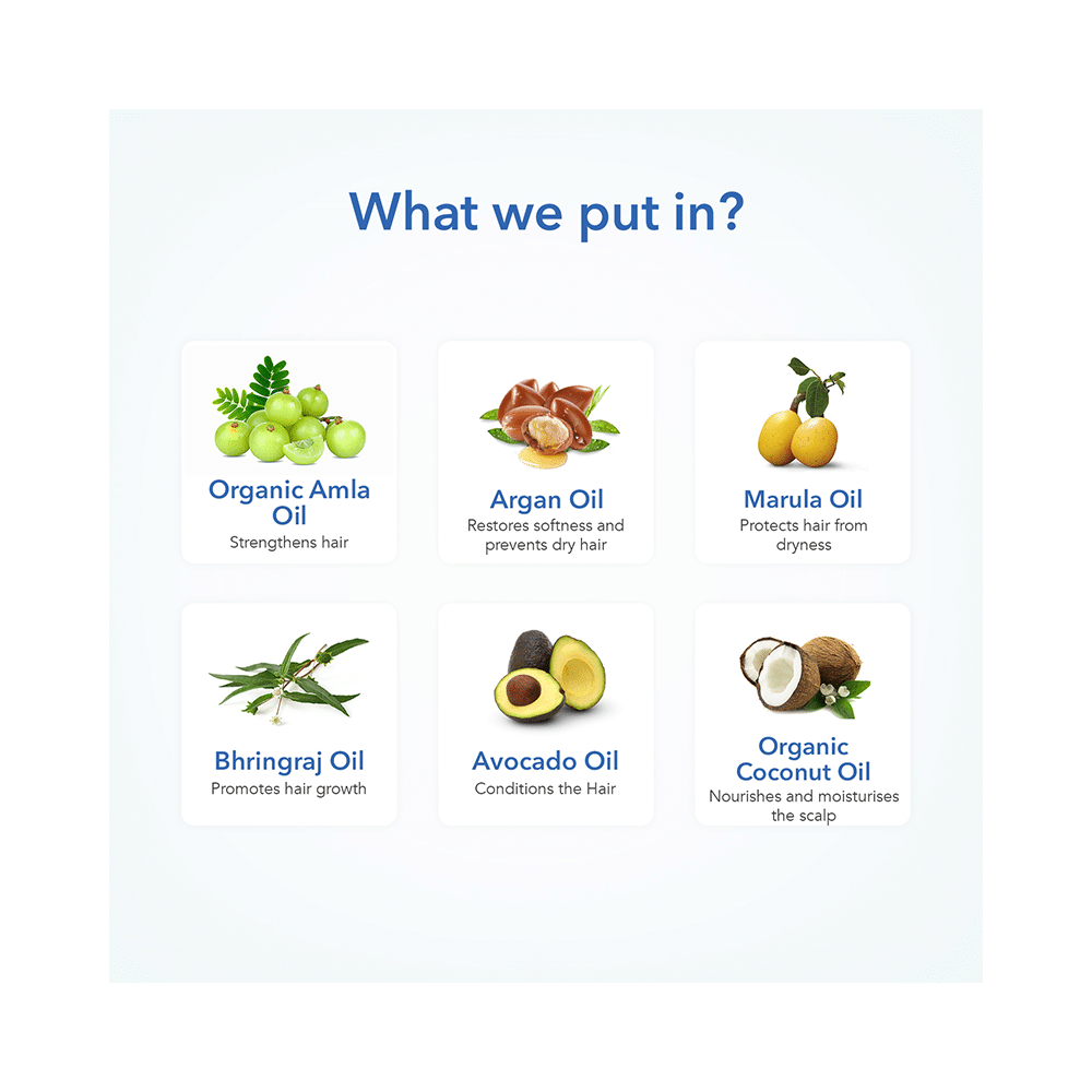 The Moms Co. Natural Baby Hair Oil - Image 3
