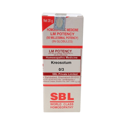 SBL Kreosotum 0/3 LM
