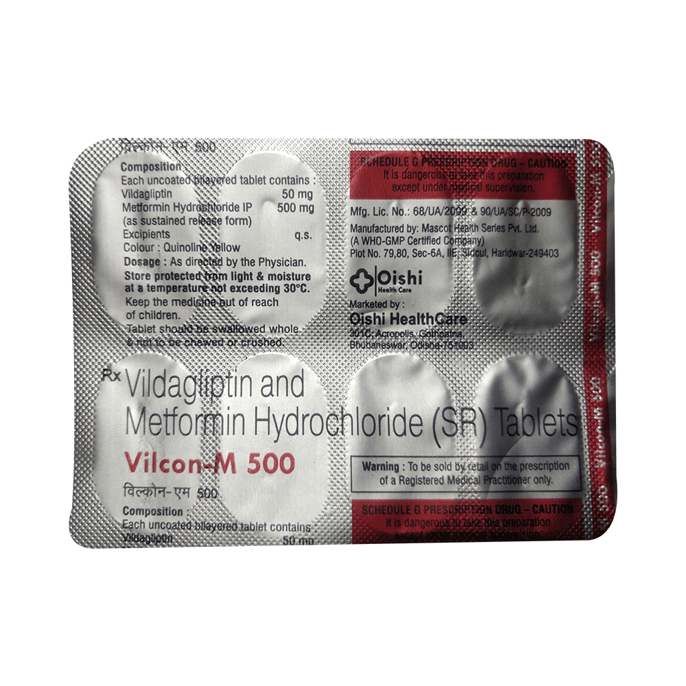 Vilcon-M 500 Tablet SR - Image 4