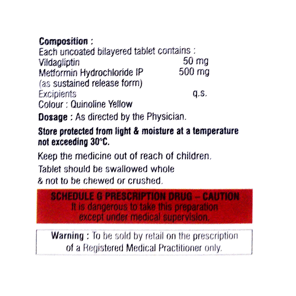 Vilcon-M 500 Tablet SR - Image 2