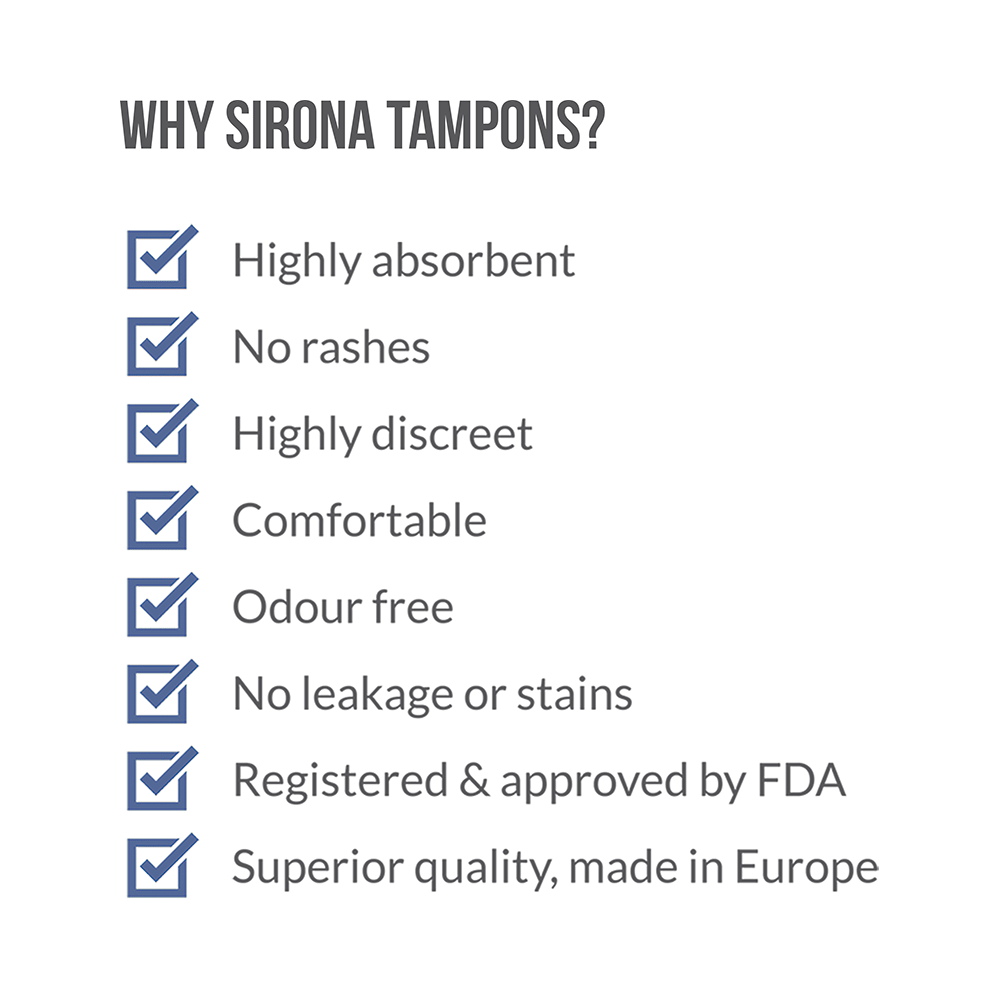 Sirona Premium Applicator Tampons Mix Pack Tampons - Image 5