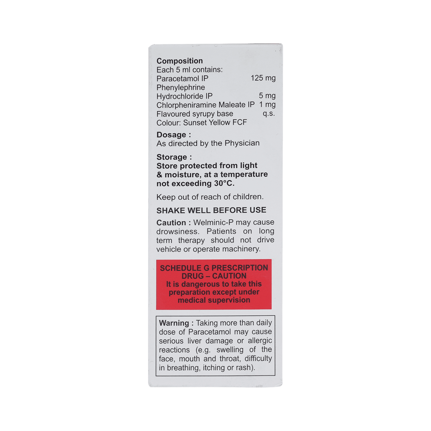 Welminic-P Syrup - Image 3