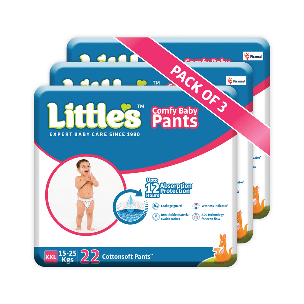 Little's Comfy Baby Pants (22 Each) XXL - Image 1