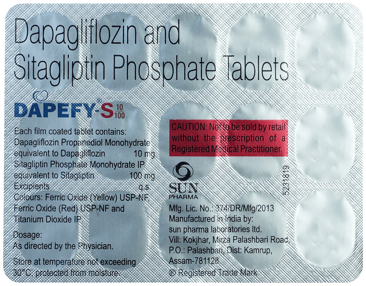 Dapefy-S 10/100 Tablet