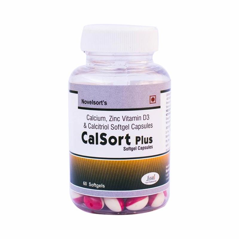 Novelsort's Calsort Plus Softgel Capsules - Image 1