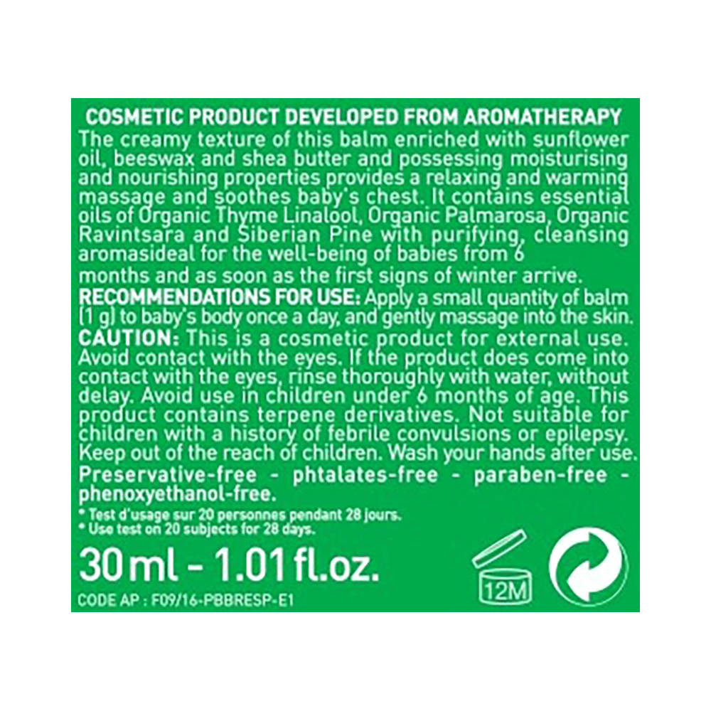 Puressentiel Baby Resp Ok Pectoral Massage Balm - Image 3
