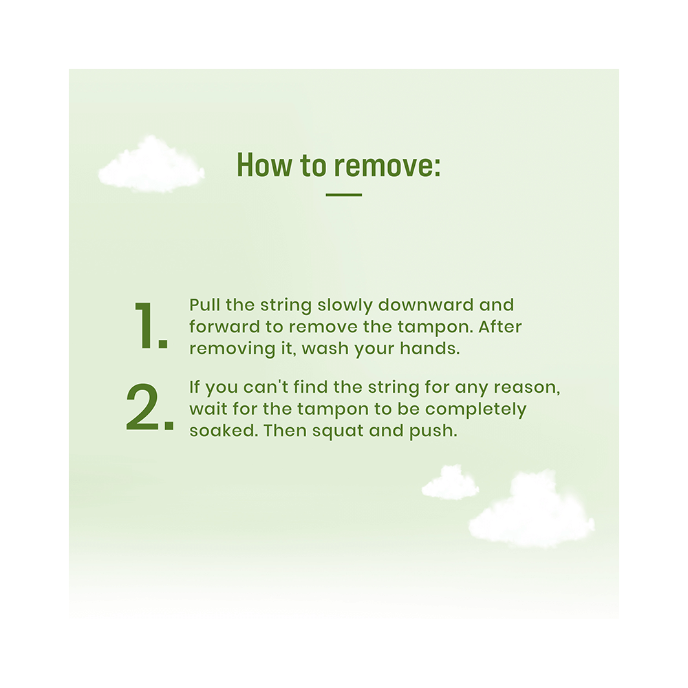 Sirona 100% Organic Cotton Tampons (Non-Applicator) Heavy Flow - Image 8