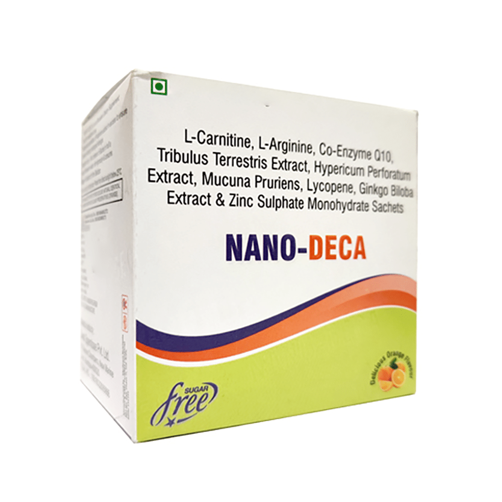 Swayamacare Nano-Deca Sachet (5gm Each) Sugar Free Delicious Orange - Image 2