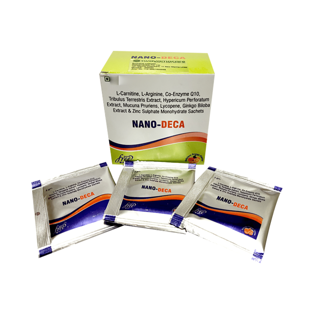 Swayamacare Nano-Deca Sachet (5gm Each) Sugar Free Delicious Orange - Image 4
