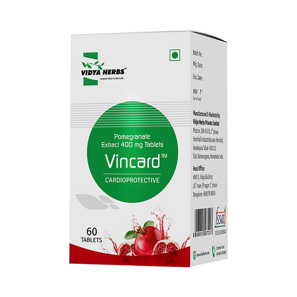 Vidya Herbs Vincard Cardioprotective Tablet