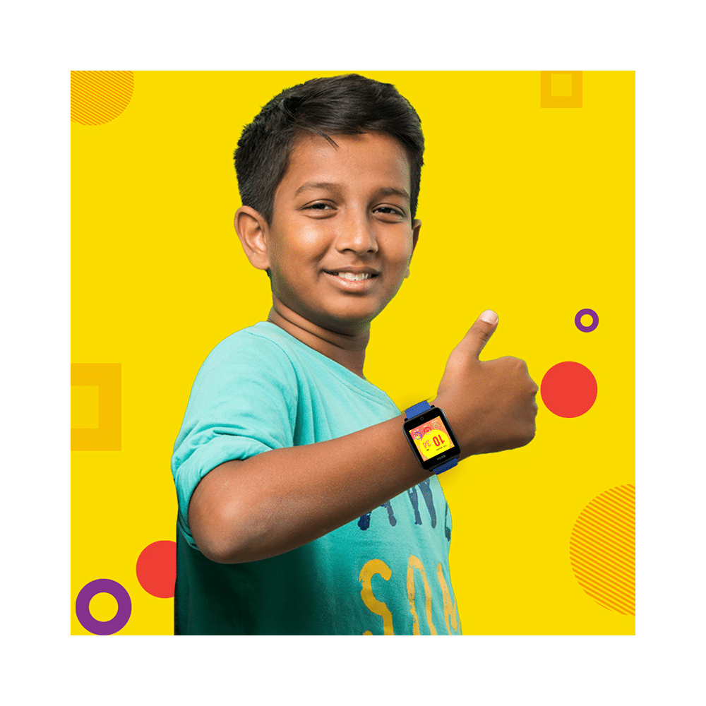 GOQii Vital Junior Fitness with 3 Months Health & Personal Coaching Smart Watch Red and Black - Image 3