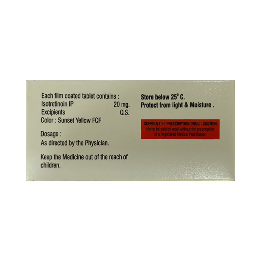 Isocret 20 Tablet - Image 2