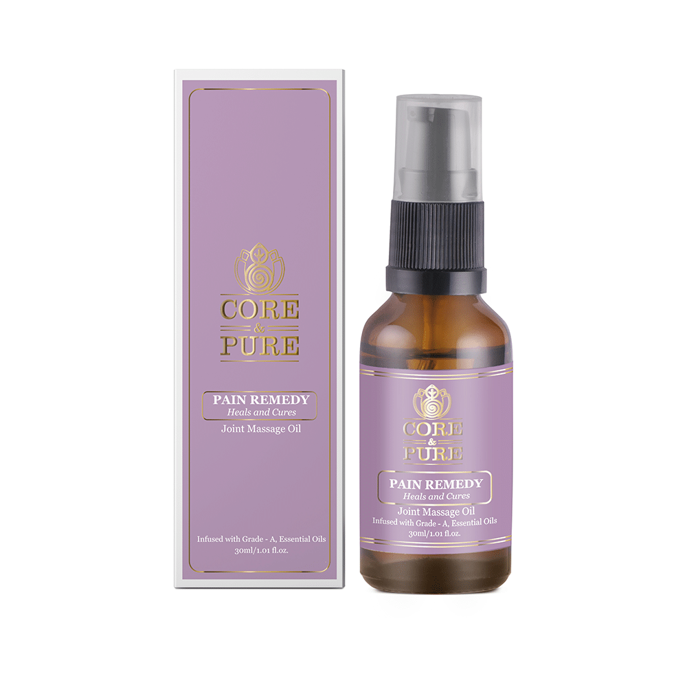 Core & Pure Pain Remedy Joint Massage Oil - Image 1