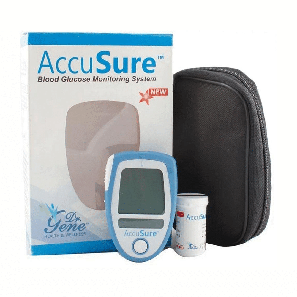 AccuSure Blood Glucose Monitoring System Test Strip