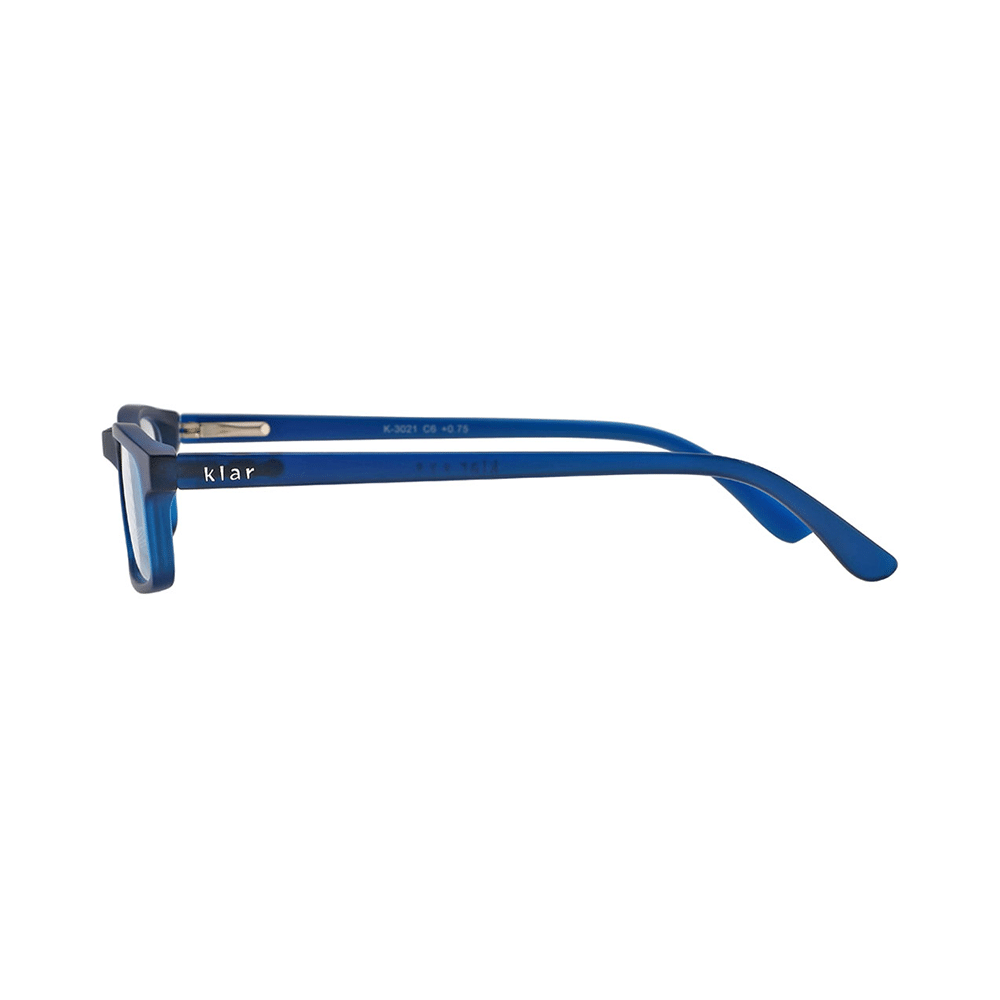Klar Eye K 3021 Full Rim Rectangle Reading Glasses for Men and Women Blue Optical Power +1.5 - Image 3
