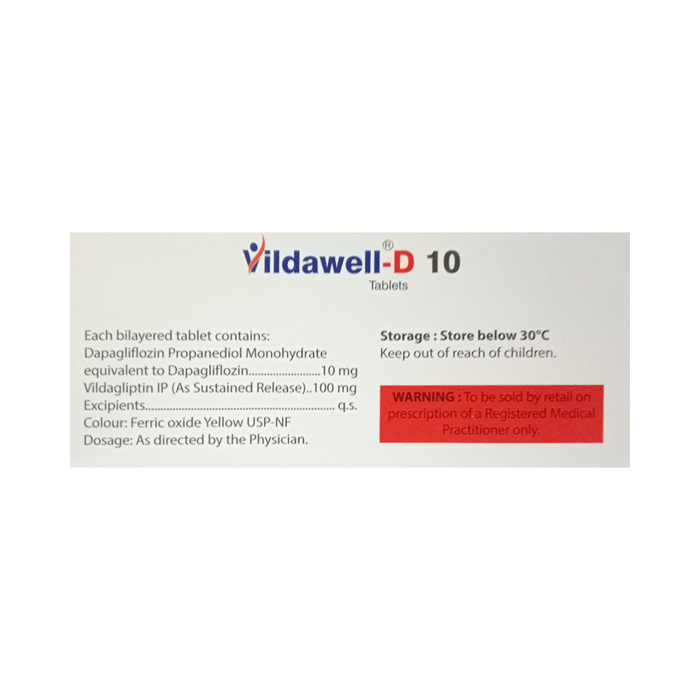 Vildawell-D 10 Tablet SR - Image 2