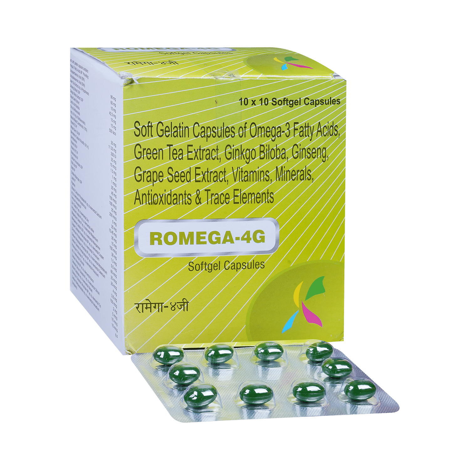 Romega-4G Softgel Capsule