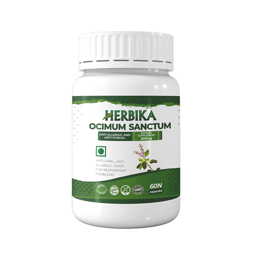 Herbika Ocimum Sanctum Capsule - Image 1