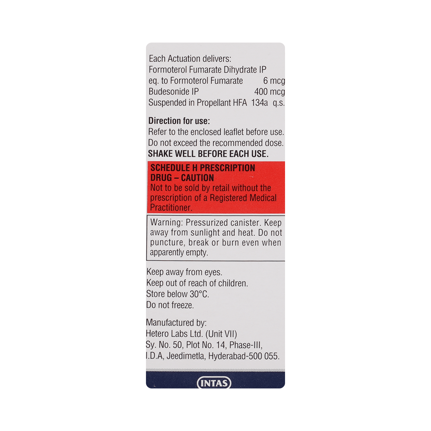 Quikhale FB 400 Inhaler - Image 3
